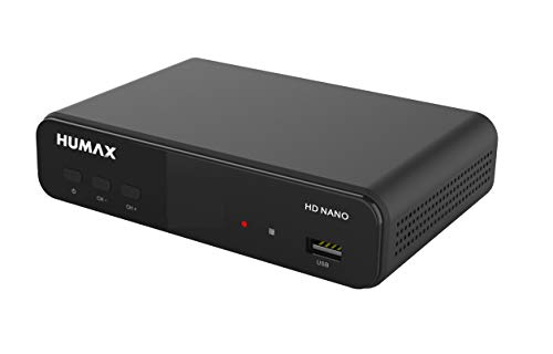 Receptor de TV por satélite Humax HD Nano | Preto HUMAX - Áudio - satélite, hd, nano