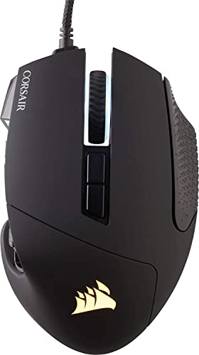 Rato Gaming CORSAIR Scimitar RGB Elite (Ótico - 18.000 dpi - Preto) Corsair - Ratos e trackballs - rato gaming, corsair scimitar rgb elite, óptico, 18.000 dpi, preto