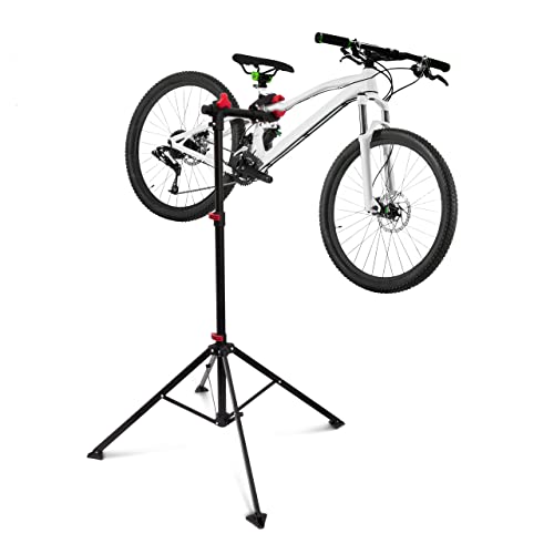Suporte de bicicleta relaxdays 10001 | Preto Relaxdays - Suportes e armazenamento para bicicletas - preto, 30 kg, suporte