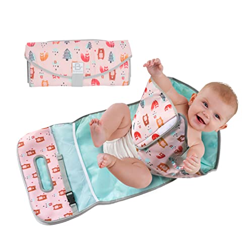 Porta-Trapos BRUNOKO (Castanho - Algodão - 45 x 25 cm) Brunoko - Móveis para bebês e crianças pequenas - impermeável, resistente, fácil de limpar, transportável