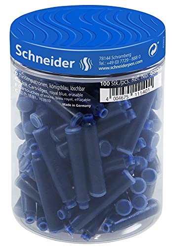 Recarga de caneta SCHNEIDER Schreibgeräte 1 peça(s) Schneider - Tinta e recargas de caneta - original, preto, azul, 400 páginas