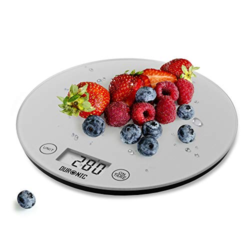 Balança de Cozinha DURONIC KS1055 (Capacidade: 5 kg - Precisão: 1 g) Duronic - Balanças de medição - 5 kg, 1 g, tarar, zero, vidro temperado