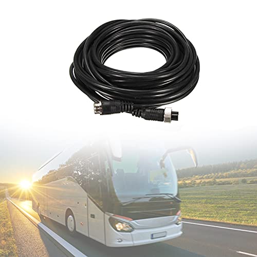 Cabo de Vídeo WMLBK (RCA - 10 m - Preto) WMLBK - Câmeras de estacionamento para veículos motorizados - 10 m, RCA, preto, plug & play