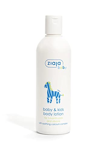 Leite Corporal Bebês e Crianças ZIAJA 300 Ml Ziaja - Banho e corpo - hidratante, lubricante, 1 mês, proteção solar