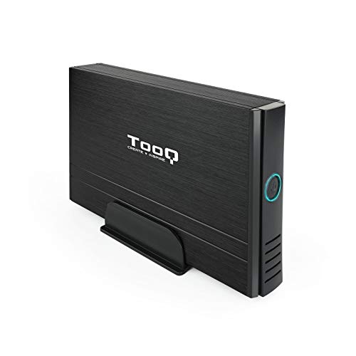 Caixa para disco interno TooQ TQE-3520B Tooq - Acessórios de disco rígido - 3 tb, usb 2.0, HDD, alumínio