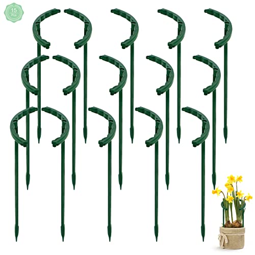 Suporte para Plantas 15 Pzs Tutores para Plantas Pequenas ShiSheng - Gaiolas e suportes para plantas - suporte, plantas, pequenas