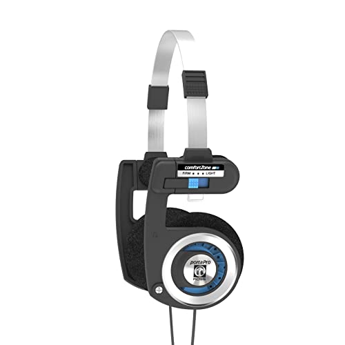 Auscultadores com Fio KOSS Porta Pro (Over Ear - Microfone - Azul) KOSS - Fones de ouvido e headsets - com fio, over ear, microfone, azul