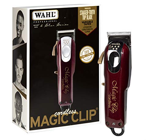 Aparador de Barba WAHL Cordless Magic Clip (Autonomia 60 min - Bateria) WAHL - Acessórios de banheiro - cordless, autonomia 60 min, bateria
