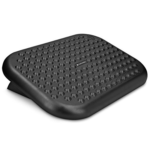 Apoio Pés NAVARIS em Preto (45 x 35 x 20 cm) Kw-Commerce - Pufes - apoiador, pés, navaris, preto