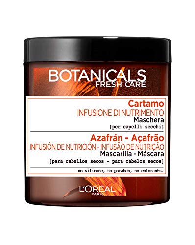 Máscara de Cabelo Botanicals Saffron Infusion Nutrição 200 Ml L'OREAL PARIS - Shampoo & condicionador - infusão saffrão, nutrição, 200 ml
