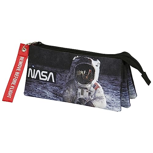 Estojo de Fita de Triangulo com Ventoinha Nasa Karactermania KARACTERMANIA - Estojos para canetas e lápis - estojo, fita, ventoinha