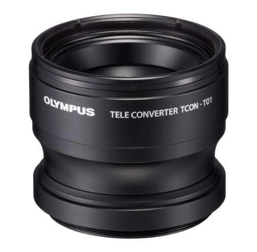 Olympus Tcon-T01 Teleconverter Preto Amarelo Olympus - Conversores de lentes - teleconverter, slr, automático