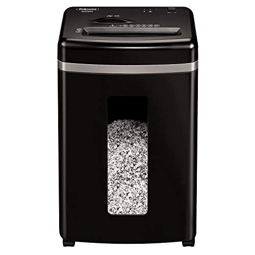 Destruidora de Papel FELLOWES 450M Micro-Corte Preto (10 Folhas - Capacidade: 22 L) Fellowes - Destruidoras de papel - micro-corte, 22 l, 10 folhas