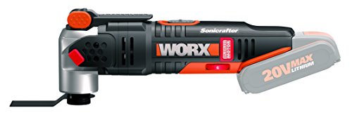 Multiferramenta BOSCH WORX WX6939 (18 V - 3000 rpm - Sem Fios) Worx - Ferramentas elétricas multifuncionais - 18 V, 3000 rpm, 20 acessórios, 2 ah
