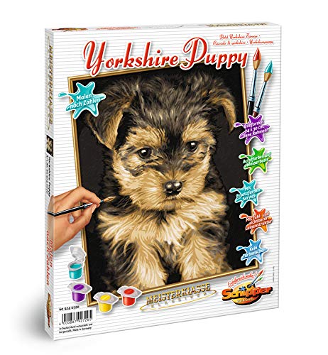 Pintura por Números Schipper 609240720 Cão Schipper - Materiais de arte e artesanato - pintura, números, cão