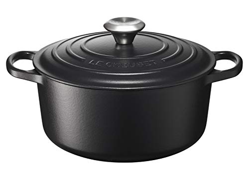 Caçarola Cocotte LE CREUSET Preto 24cm - 4.3L Le Creuset - Utensílios de cozinha - preto, 24cm, 4.3L, ferro