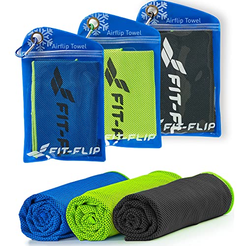 Toalha de Enfriamento FIT-FLIP AirFlip Cooling Towel (3 Unidades) BGT GmbH & Co. KG - Pacotes de gelo - toalha, enfriamento, fit flip, airflip, cooling towel