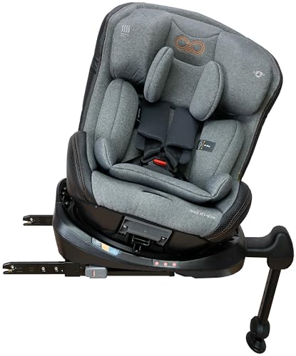Cadeira Auto CASUALPLAY Revol XL I-Size Cinzento (Grupo 0/1/2/3) Play - Cadeirinhas para bebês e crianças pequenas - i-size, grupo 0-3, reclinável, versátil