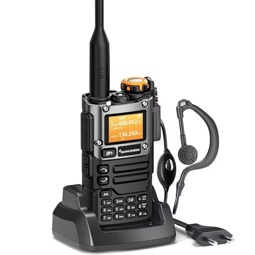 Walkie-Talkie QUANSHENG K6 (8) AM/FM/DTMF (Preto - 8 Canais - Até 16 Km) quansheng - Rádios bidirecionais - am/fm, dtmf, ipx4, 8 canais, 1,6 km