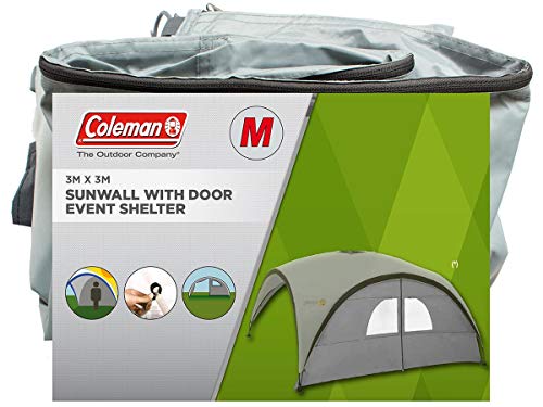 Coleman Sunwall M 3 M Wall Panel (Acessórios para campismo) Coleman - Acessórios para toldos e gazebos - poliéster, prateado, 3m, 150D