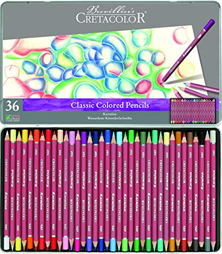 Lápis de Cor ART EXPORT 24 Unidades (Multicor - 1.5 mm) CRETACOLOR - Lápis - multicor, 1.5 mm, 24 unidades