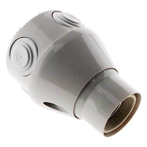 Tomada Elétrica ZeniTech 1000W (E27 - Branco) ZENITECH - Tomadas e soquetes de energia - 1000W, e27, branco