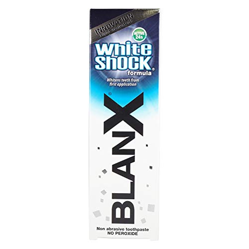 Pasta de Dentes BLANX White Shock (75 ml) LABORATORIOS SERRA PAMIES S.L. - Pasta de dentes - 75 ml, branco, pasta de dentes