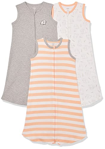 Saco Cama AMZESSENTIALS (Algodão - Branco) Amazon Essentials - Roupa de dormir e roupas de estar em casa - algodão, branco, rectangular, 190x80 cm