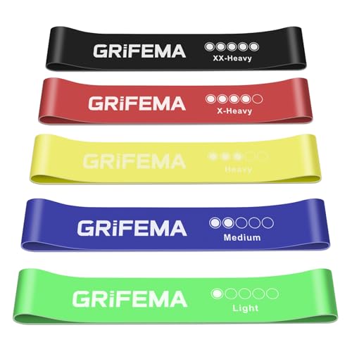 Gomas Elásticos Ga5001 5 Níveis De Resistência GRIFEMA Ibergrif Griferias S.L - Bandas de exercício - resistência, graduadas, treino muscular, borracha