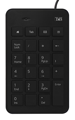 Teclado com Fios T'NB MPV1 (USB - Idioma US) T'nB - Teclados numéricos - usb, idioma us