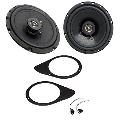 Kit de Som SOUNDFIT Fiat 500 + Stilo 3 (Preto) Sound Way - Alto-falantes - kit de som, fiat 500, stilo 3, preto