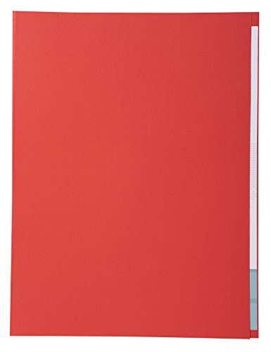Caixa para Arquivo EXACOMPTE 421012E (Vermelho) EXACOMPTA - Papel de impressora e copiadora - papel, vinho, 24x32x2cm