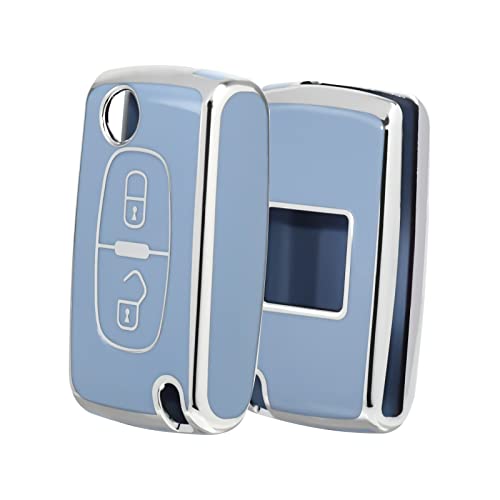 Capa Telemóvel 2K OFFCURVE para Citroën C1, C2, C3, C4, C5 - Preto OFFCURVE - Alarmes e fechaduras de veículos - proteção, fácil instalação, remoção fácil, original