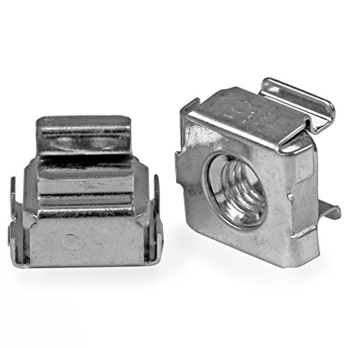 Conjunto de Parafusos e Porcas M5 STARTECH.COM CABSCREWM520 (100 peças) STARTECH - Suportes e barras de reforço - porcas, parafusos, m5, aço inoxidável, 100 peças