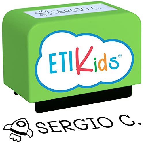 Kit de Carimbos para Crianças ZEBRA SCROLLS Haberdashery Online - Material de escritório geral - carimbos, crianças, 3 cores, 4 tipos