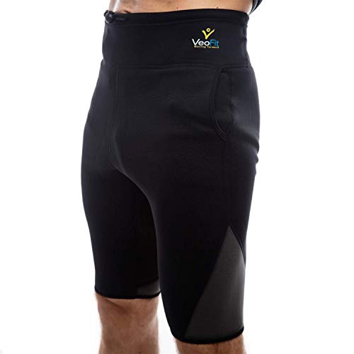 Calças VEOFIT 1/2 Shorts Fitness (S) (Preto - 100% Poliéster) VEOFIT - Calções - fitness, 50% elastano, preto, polidéster