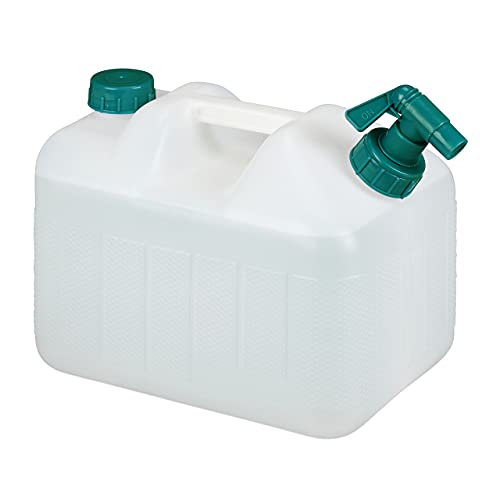 Garrafa de Montanha Relaxdays com Boca Estreita | 10 L Relaxdays - Tanques de armazenamento - montanha, boca estreita, 10 L