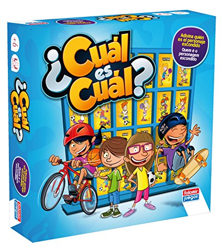 Jogo de Cartas FALOMIR Cual es Cual (Idade Mínima Recomendada: 6 anos) Falomir - Jogos - 6 anos, descoberta personagens, perguntas, estratégia