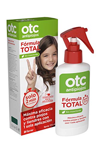 Spray de Banho OTC Antipiojos Fórmula Total (125 ml) OTC - Shampoo & condicionador - antipiojos, 125 ml, alivia irritação
