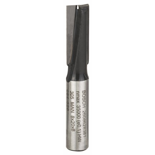 Broca de Corte em Espiral BOSCH 2 608 654 245 Bosch - Acessórios de roteador - 8mm, 5.1cm, 20cm, fresa