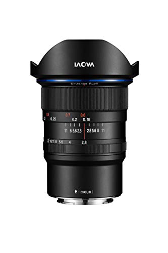 Objetiva LAOWA 12MM F2.8 ZERO-D (Preto - Encaixe: Sony E - Abertura: f/22 - f/2.8) Laowa - Lentes de câmera - 12mm, f/22-f/2.8, grande angular, sony e