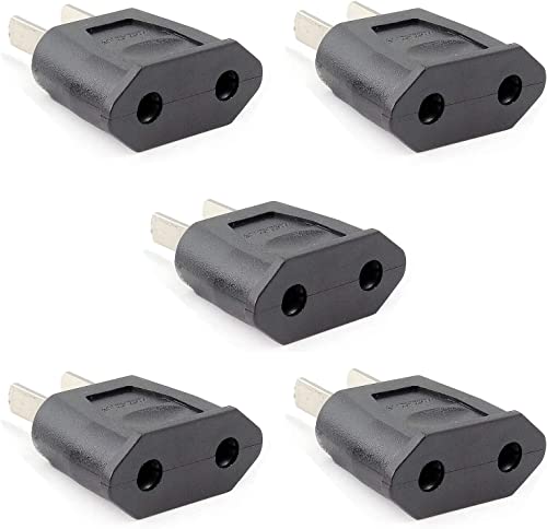 Adaptador de Viagem JONZZY 5x (Espanha - EU) Jonzzy - Conversores e adaptadores de viagem - adaptador, viagem, europeu