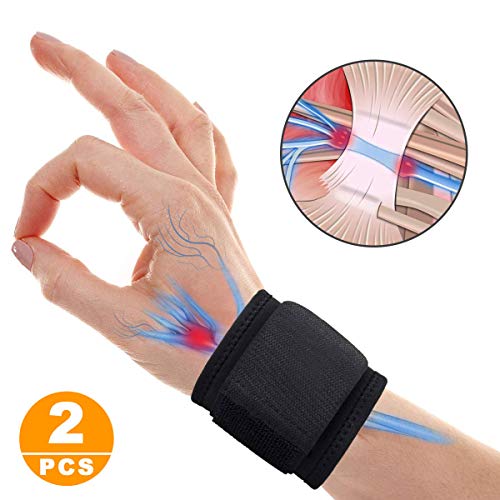 Bandagem para Pulso SUPRBIRD (Preto e Azul) SUPRBIRD - Suportes e talas - pulso, preto, azul
