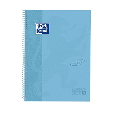 Caderno OXFORD Touch (A4 - 21x29.7cm - Azul) Oxford - Cadernos e bloco de notas - a4, 21x29.7cm, azul, margens coloridas
