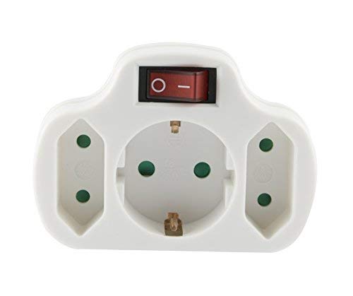 Extensão Elétrica ATTRA (3 Tomadas - Tipo F - 1.5 m) Kon - Tomadas e soquetes de energia - 3 tomadas, tipo f, 1.5m