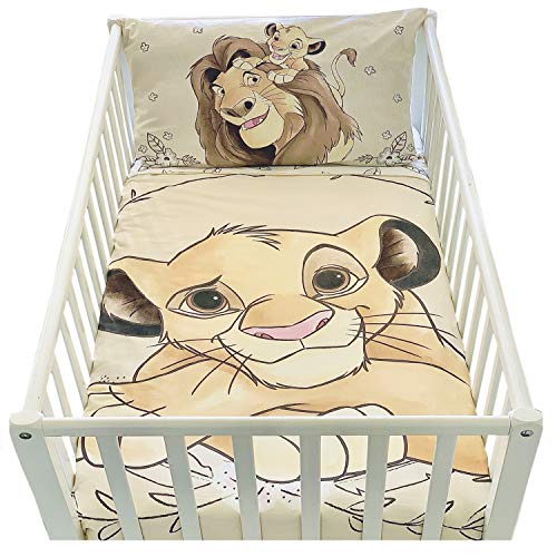 Conjunto edredões THE LION KING (Algodão - 100x135cm) K&B - Capas de edredão - conjunto, edredões, The Lion King, algodão, 100x135cm