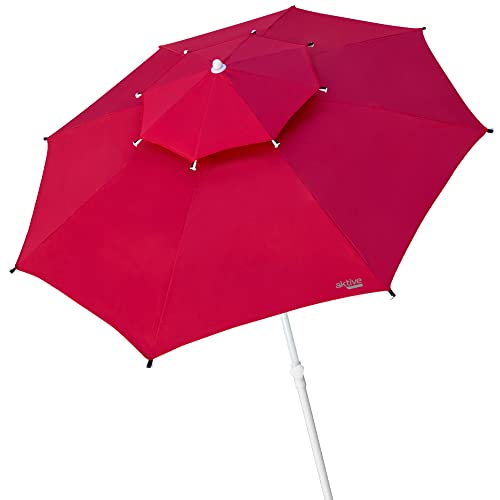 Guarda-Sol de Jardim Outsunny | 280x280x200 cm - Cinzento AKTIVE - Guarda-sóis e toldos de exterior - 280x280x200 cm, cinzento, poliéster, fibra de vidro
