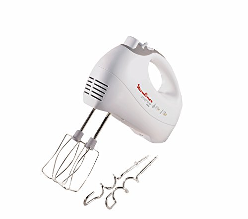 Batedeira MOULINEX HM410 (5 velocidades - 450 W) Moulinex - Batedeiras e liquidificadores - 450 W, 5 velocidades, elétrica