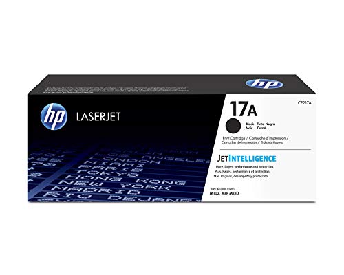 Toner HP LaserJet Original 17A - Preto (Consumível Informática e Tel.) HP - Cartuchos de toner e jato de tinta - laser, preto, 1600 páginas, hp laserjet pro m102, m130