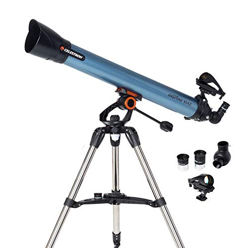 Telescópio CELESTRON Inspire AZ-80 (80mm) Celestron - Telescópios - telescópio, celestron, inspire az-80, 80mm
